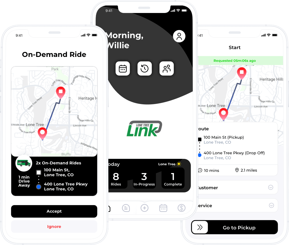 On-Demand Rideshare App