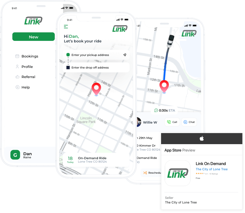 Whitelabel rideshare apps