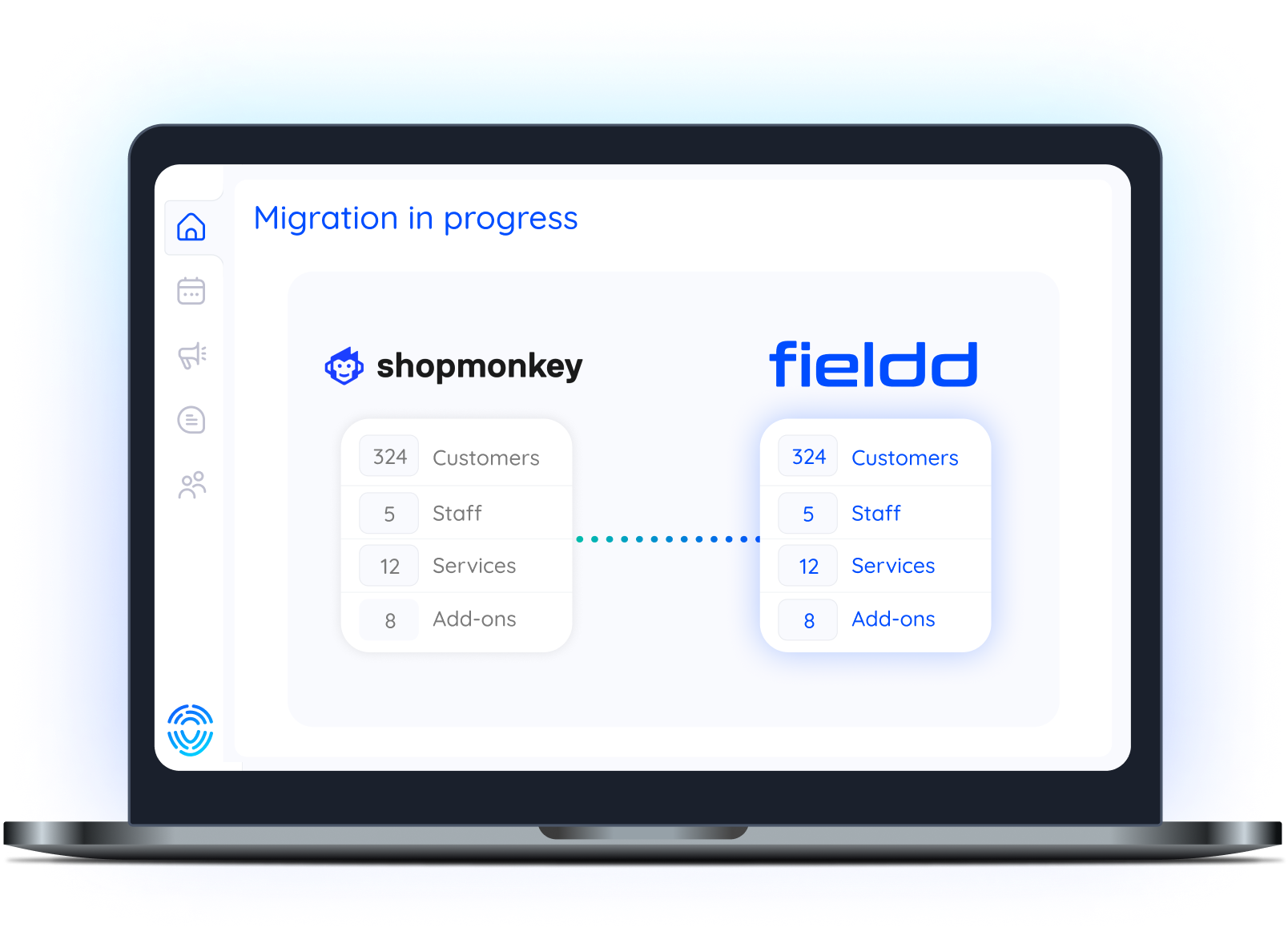 Shopmonkey_front facing computer
